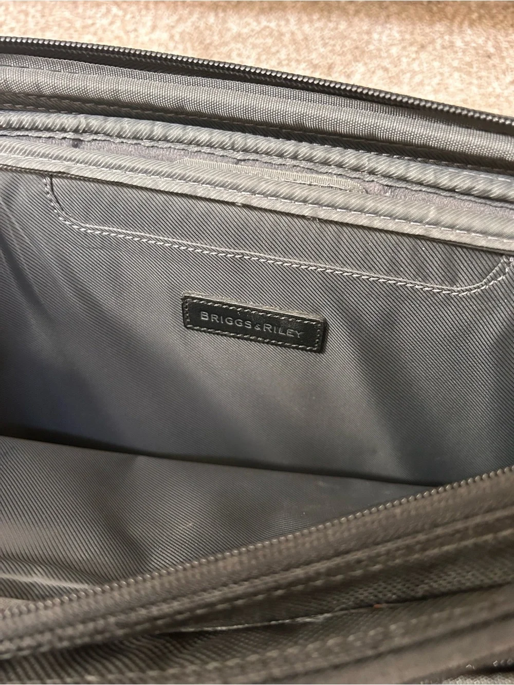 Briggs & Riley Laptop Travel Office School Bag. Black. Tons of storage. Classic